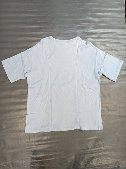 Jun Kasai 'CRAZY MONKEY Big Silhouette' T-shirt (Light Blue)