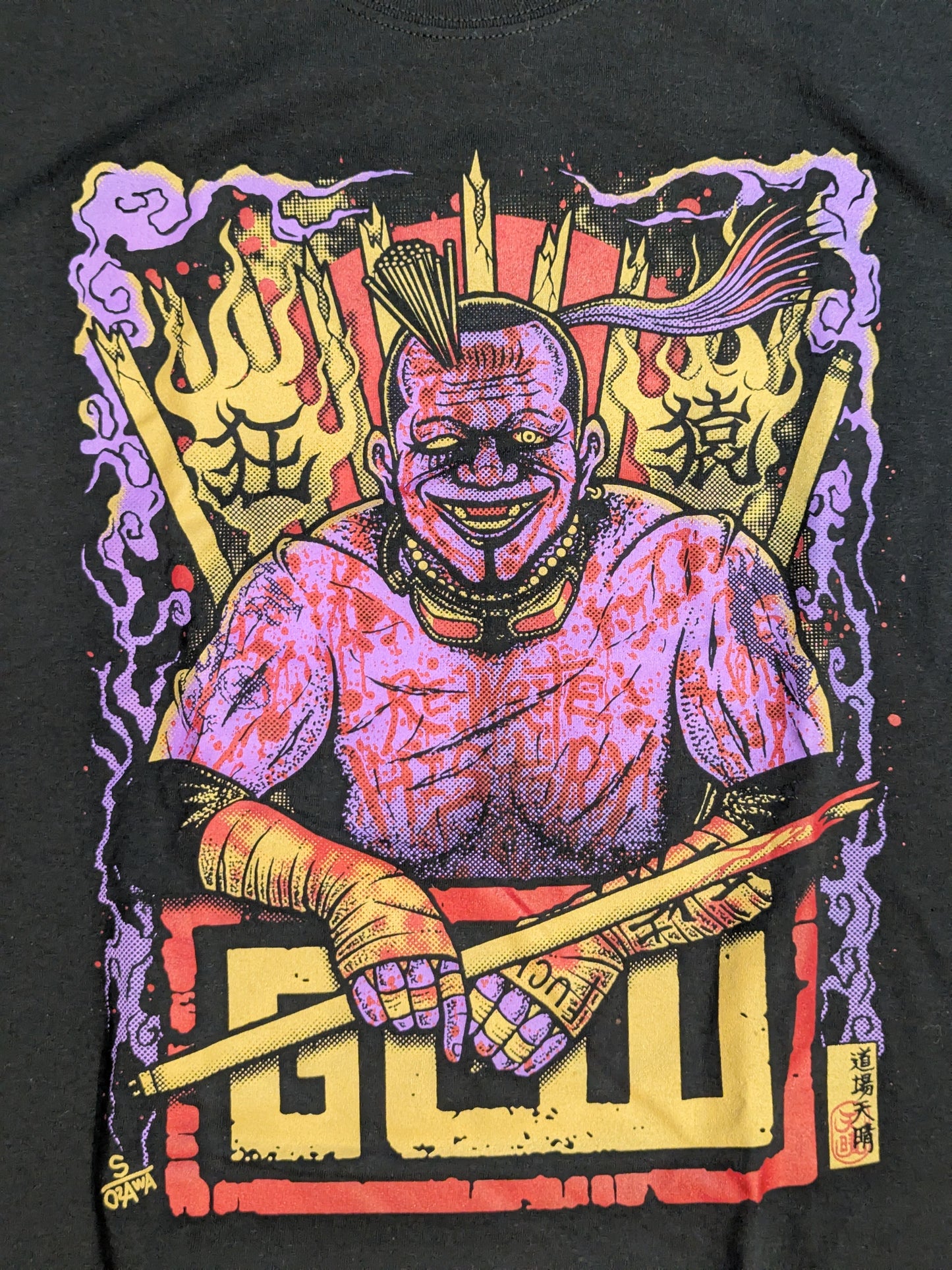 葛西純×GCW イラストTシャツ
