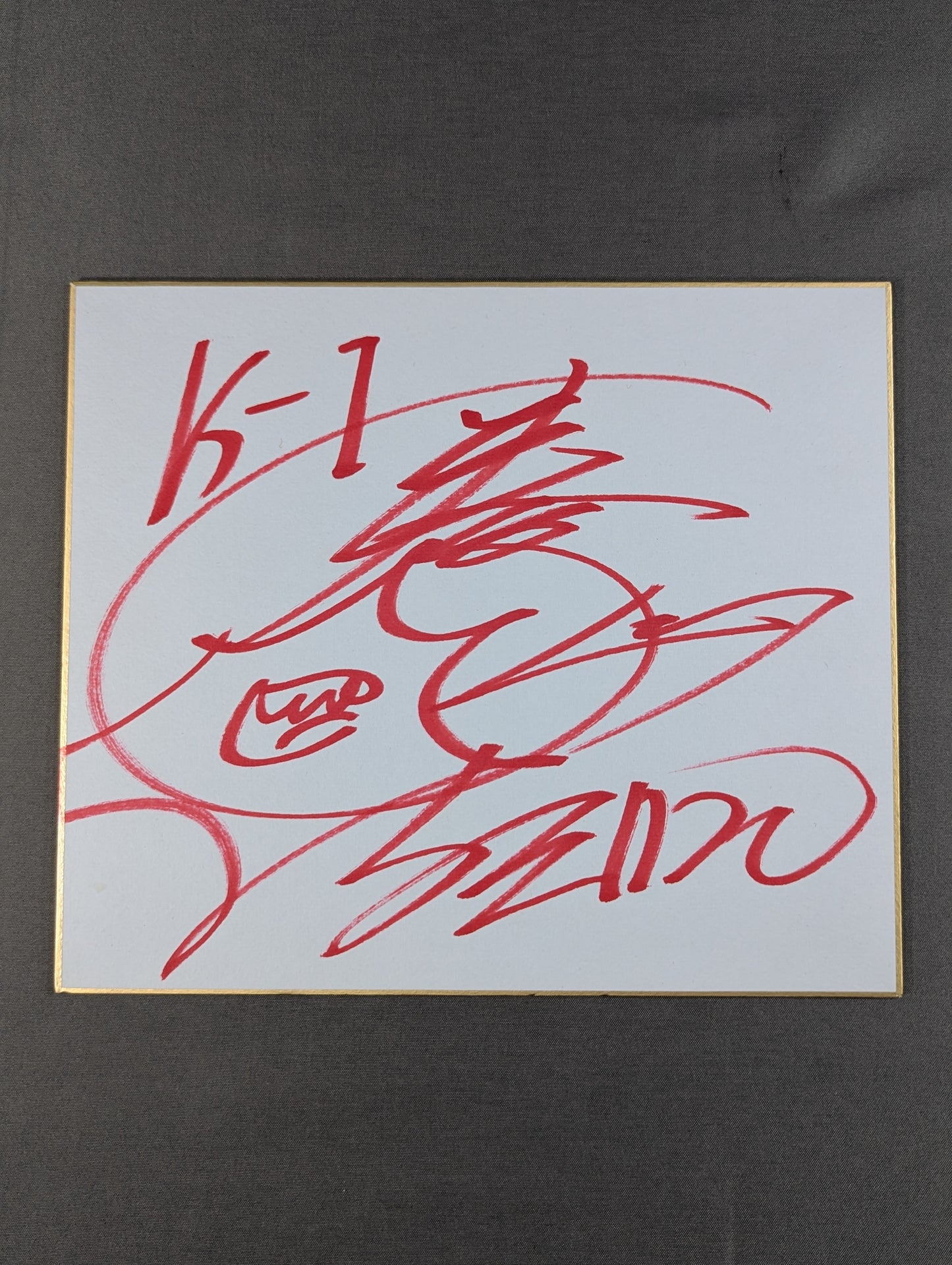 Musashi (Mini size Shikishi (Autograph board ) )
