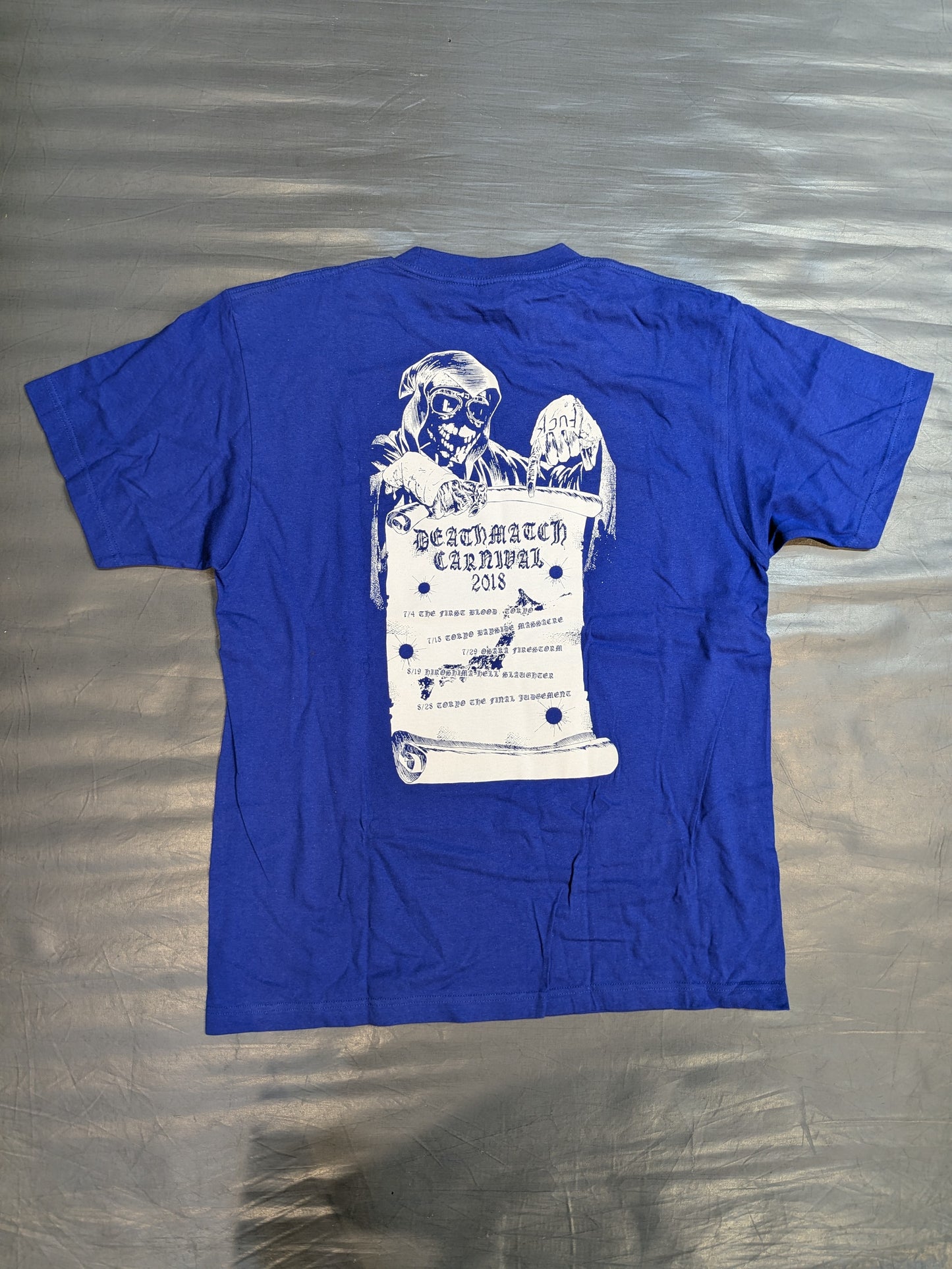 葛西純「デスマッチカーニバル 2018」Tシャツ