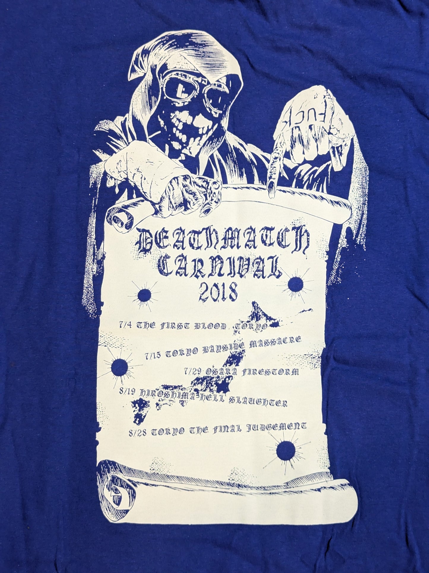 葛西純「デスマッチカーニバル 2018」Tシャツ