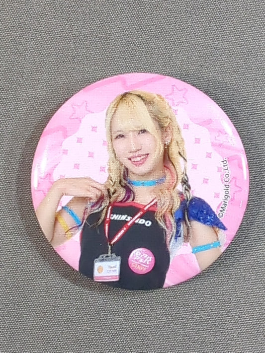 松井珠紗 マリーゴールド SHOP IN SHOP 限定缶バッジ