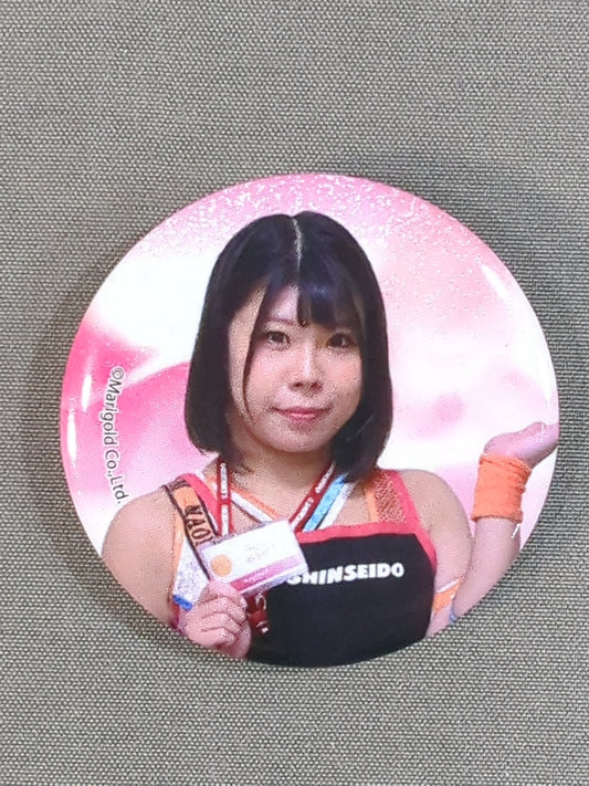 石川奈青 マリーゴールド SHOP IN SHOP 限定缶バッジ