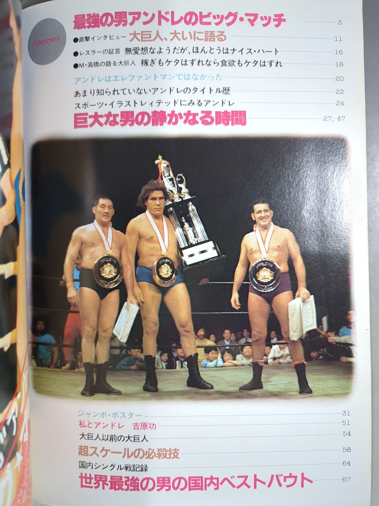 プロレスアルバム28 アンドレ・ザ・ジャイアント