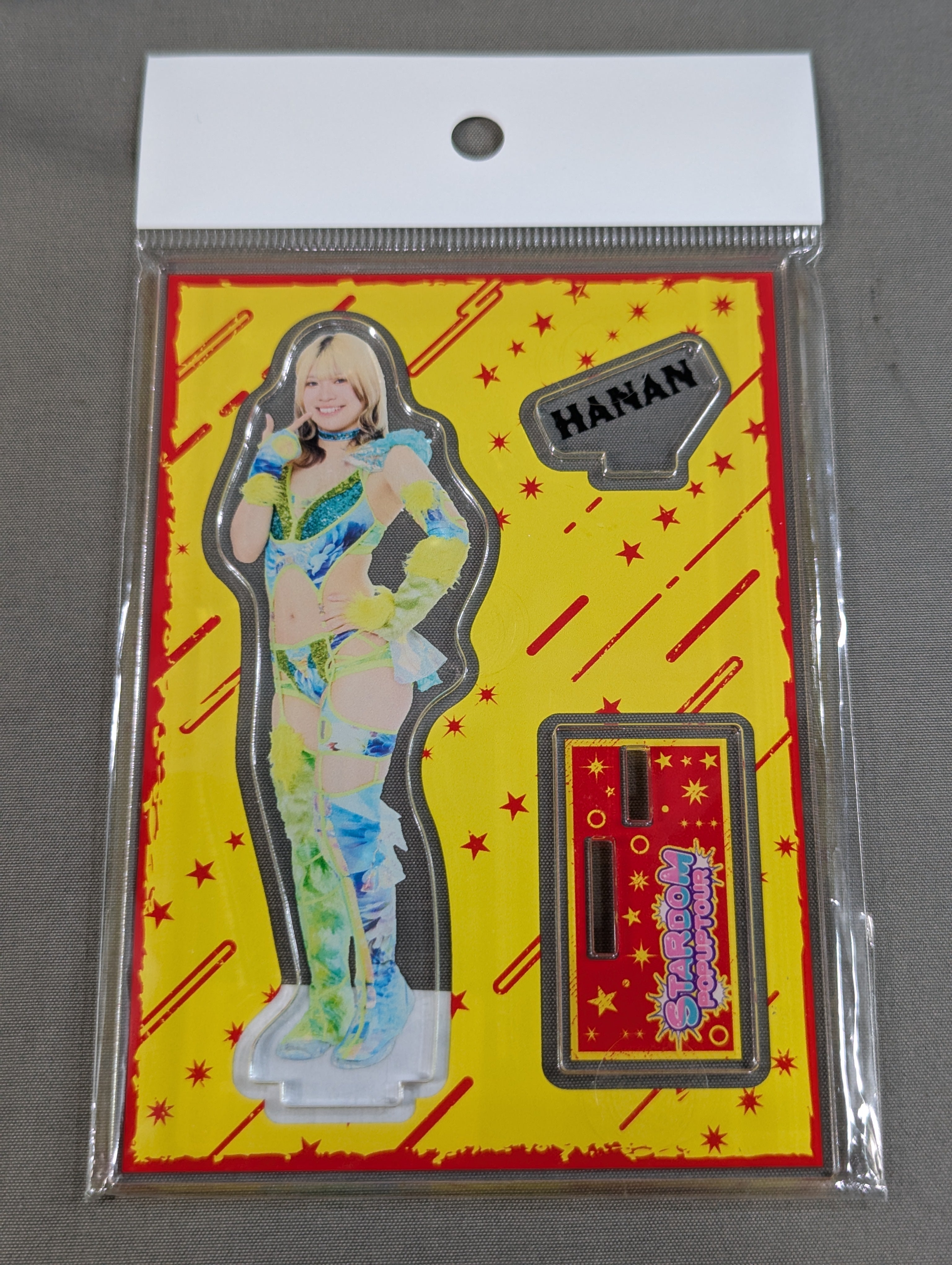 羽南 アクスタプレート(STARDOM POP UP TOUR in TOWER RECORDS 2025