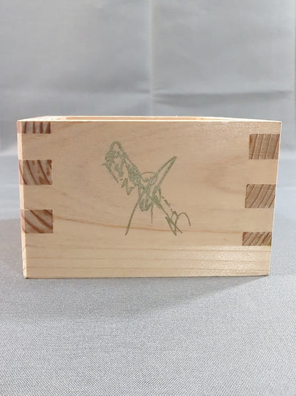 Antonio Inoki  "Retirement Party" MASU (square wooden cup) 
