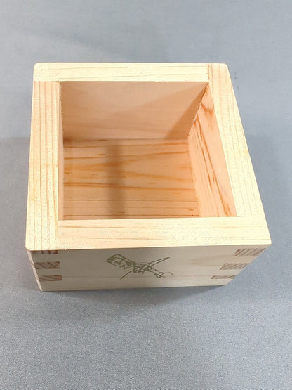 Antonio Inoki  "Retirement Party" MASU (square wooden cup) 