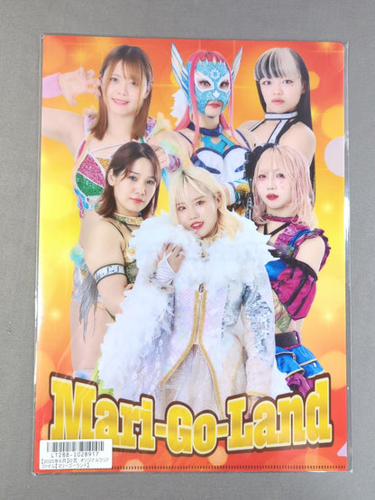 Marigold "Mari-Go-Land" plastic file folder