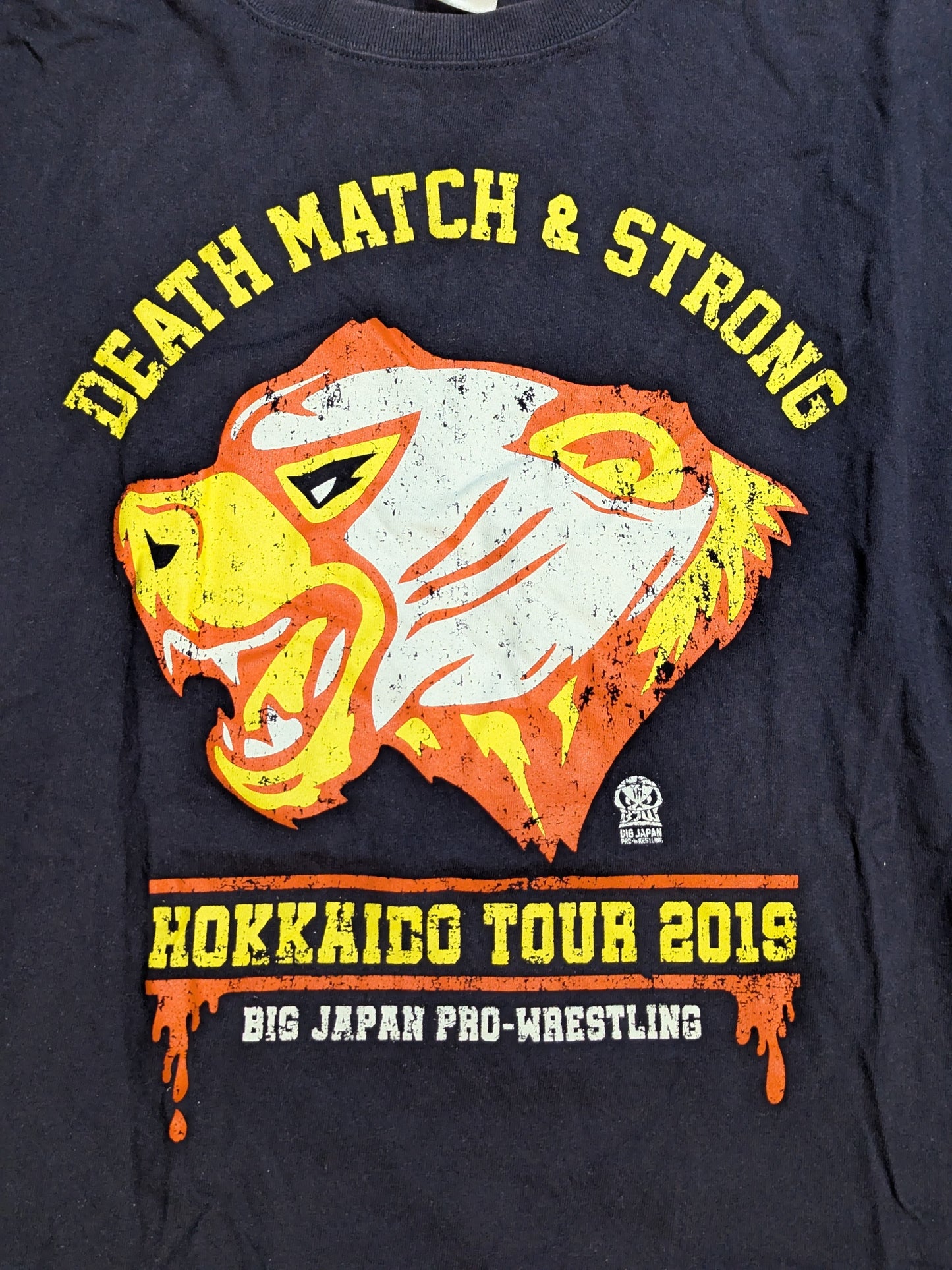 大日本プロレス「北海道ツアー2019」Tシャツ