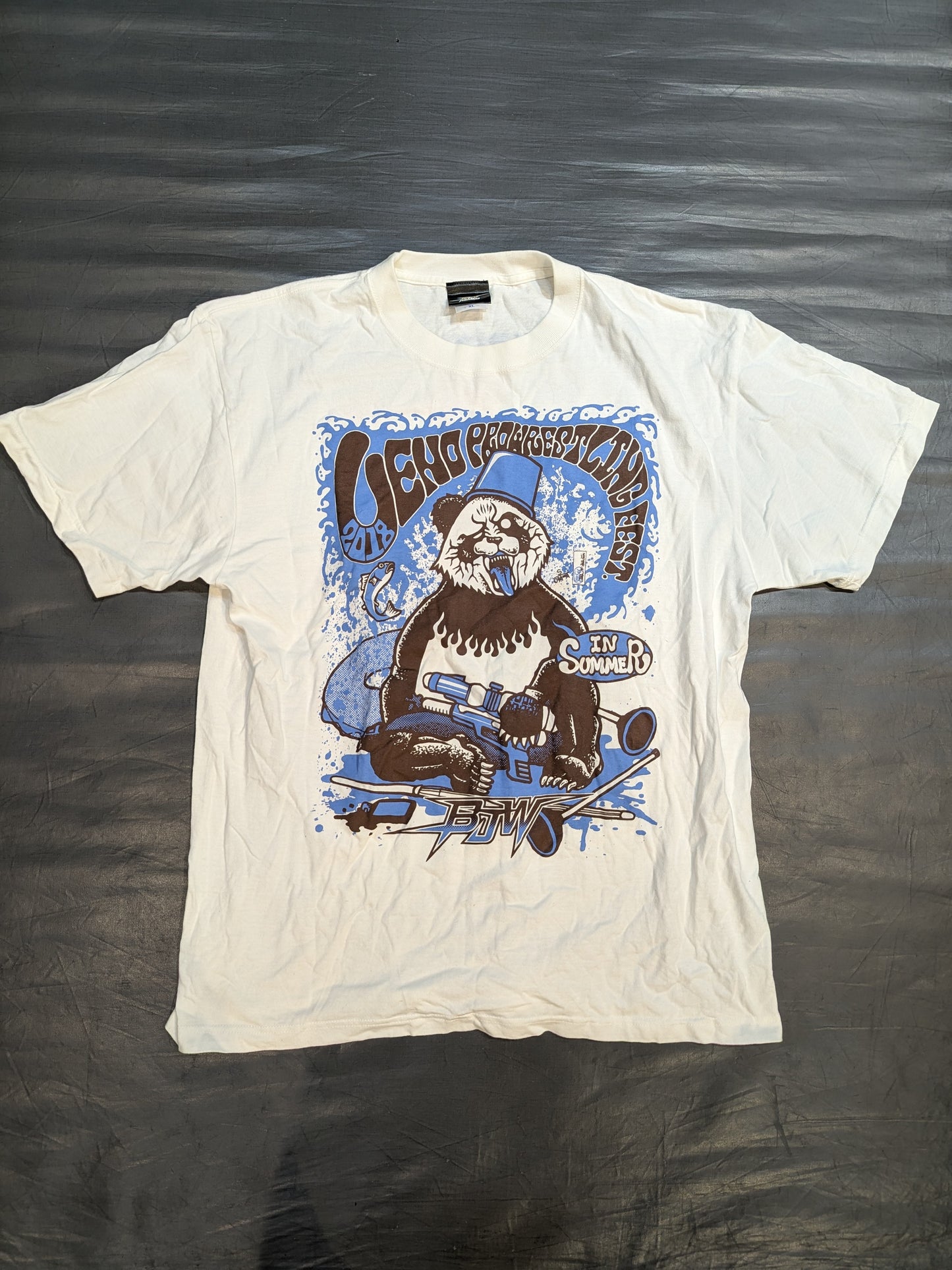 Big Japan Pro Wrestling  "Summer in Ueno" Pro Wrestling Festival 2018" Tournament Commemorative T-Shirt