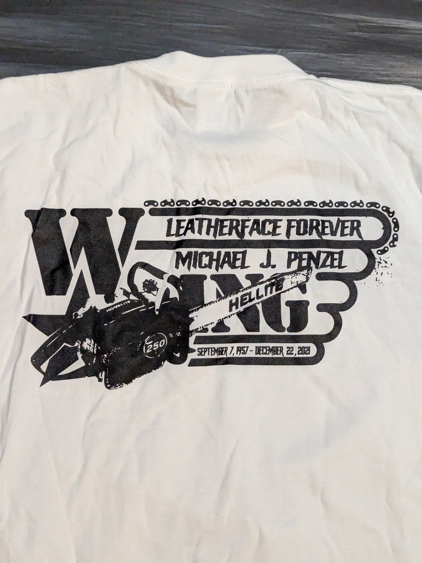 Leatherface & Freddy Kruger "SPLATTER OF TERROR" T-Shirt