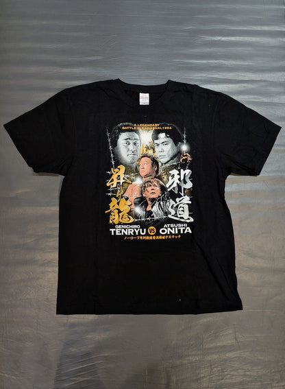 天龍源一郎vs大仁田厚 コラボTシャツ