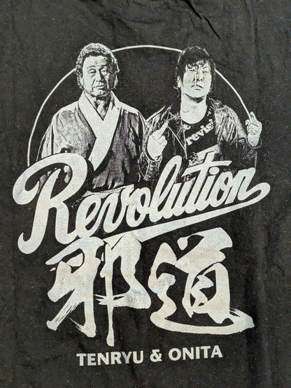天龍源一郎vs大仁田厚 コラボTシャツ