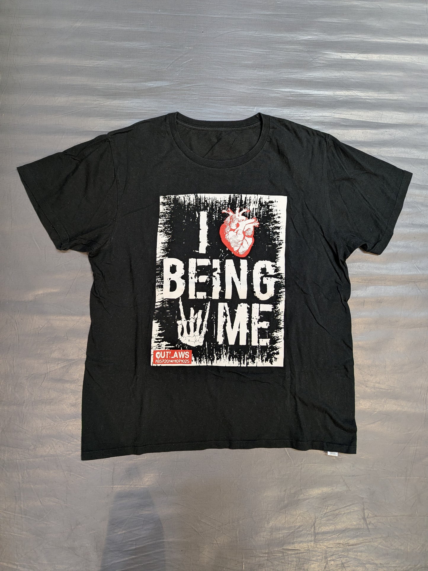 大仁田厚「I LOVE BEING ME」Tシャツ