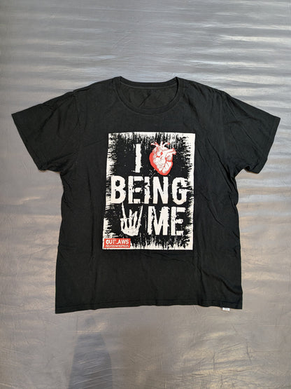 大仁田厚「I LOVE BEING ME」Tシャツ