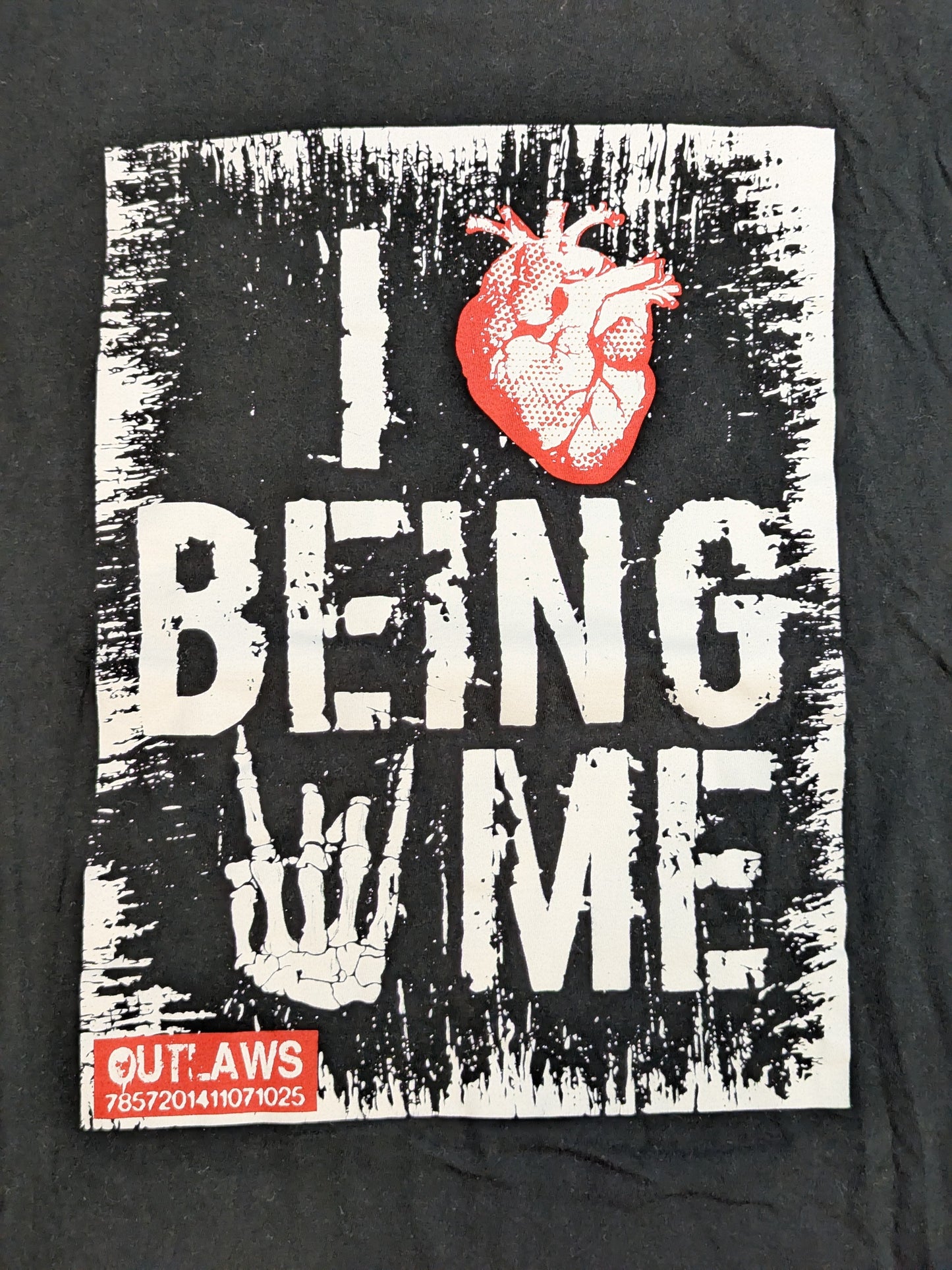大仁田厚「I LOVE BEING ME」Tシャツ