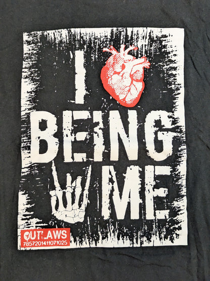 大仁田厚「I LOVE BEING ME」Tシャツ