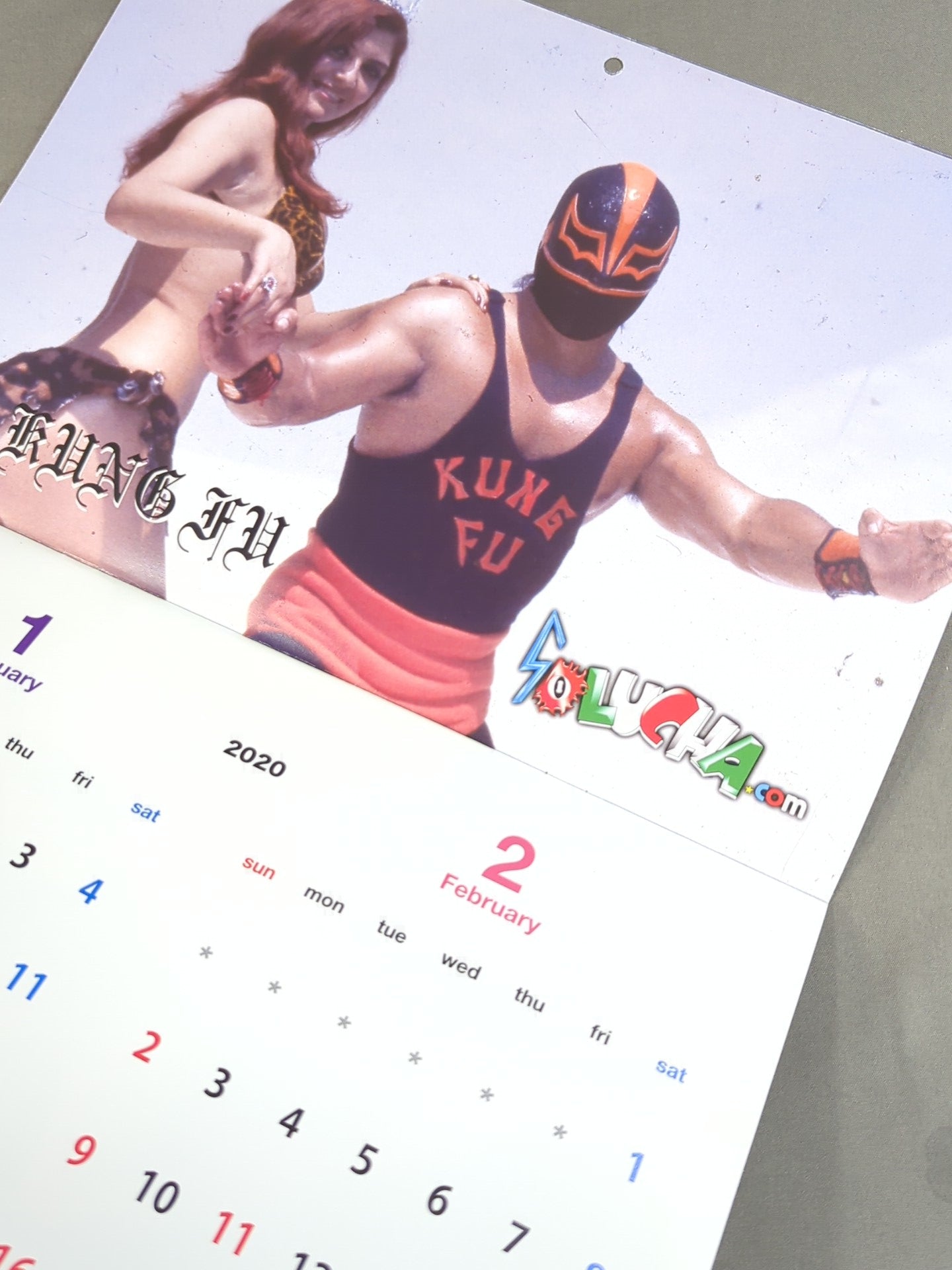 SOLUCHA 2020 Calendar