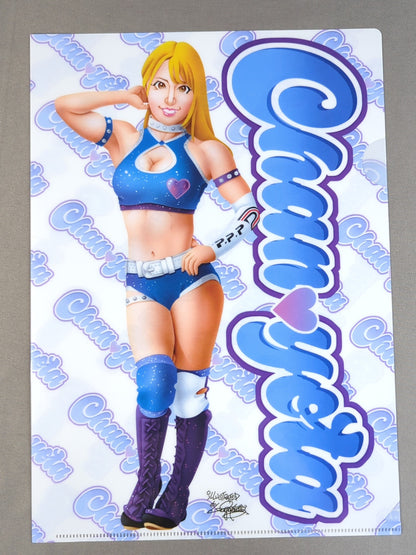 Collaboration illustration by ×Nagatoshi Sakai  Chanyota plastic file folder(1)