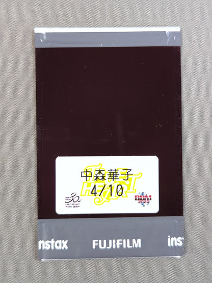 2020 BBM 中森華子 直筆サイン入り 公式チェキ