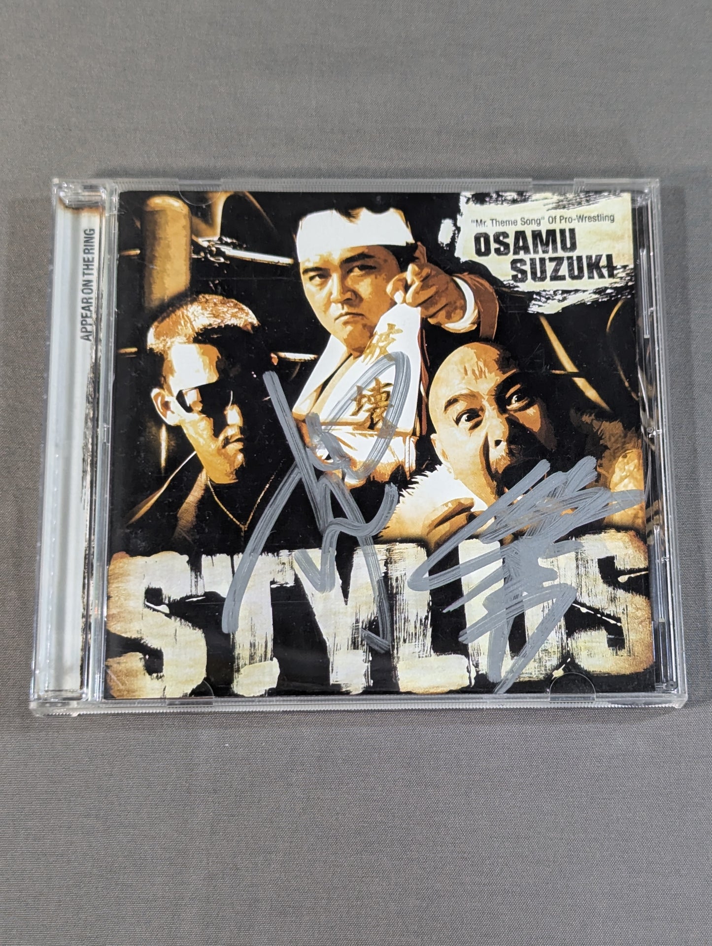【武藤敬司＆蝶野正洋 直筆サイン入り】STYLUS / OSAMU SUZUKI
