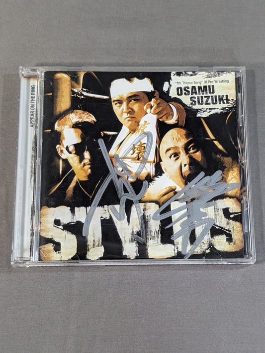 【武藤敬司＆蝶野正洋 直筆サイン入り】STYLUS / OSAMU SUZUKI