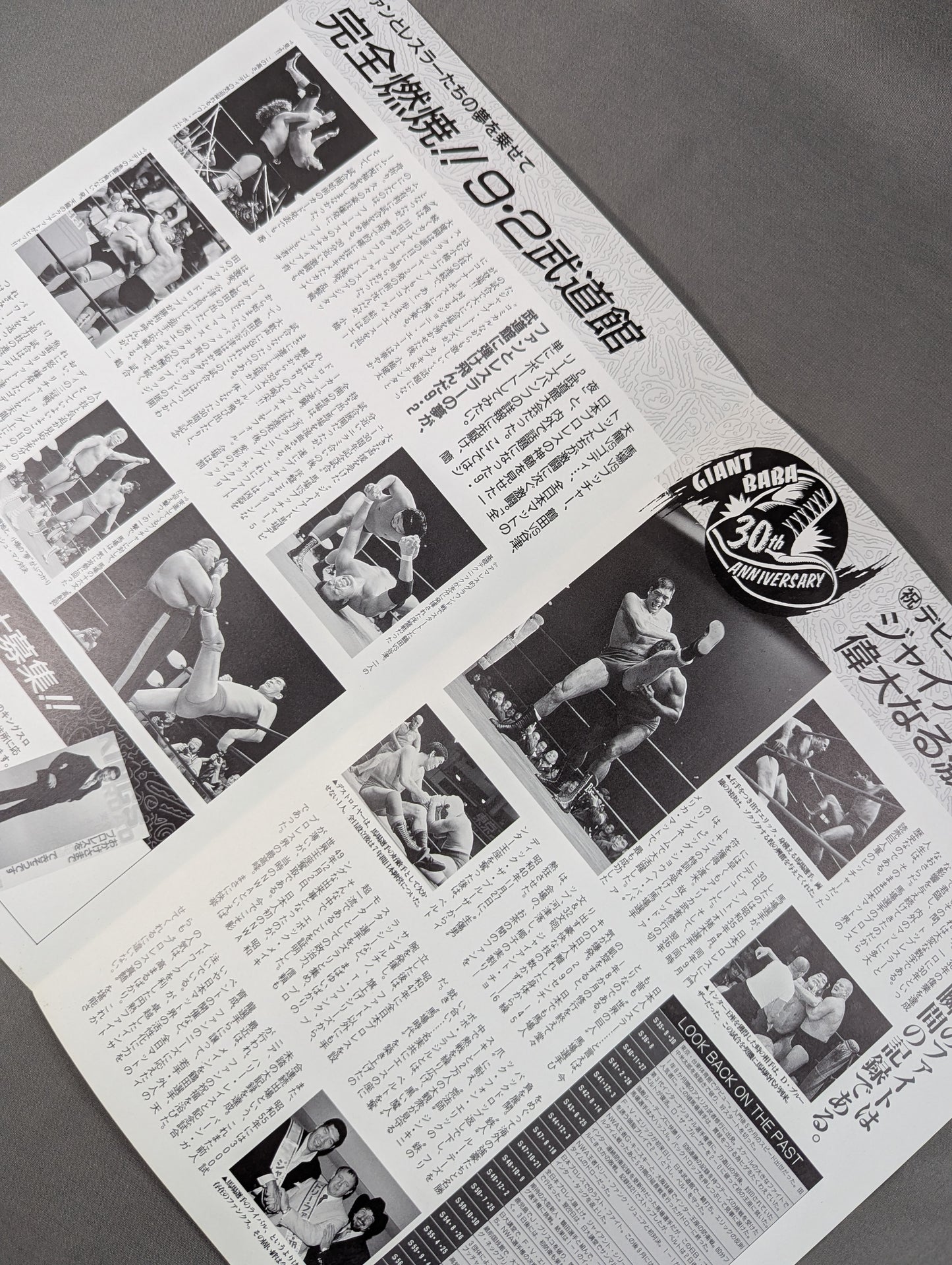 89ワンナイト・スペシャルin後楽園 【G馬場デビュー30周年記念】