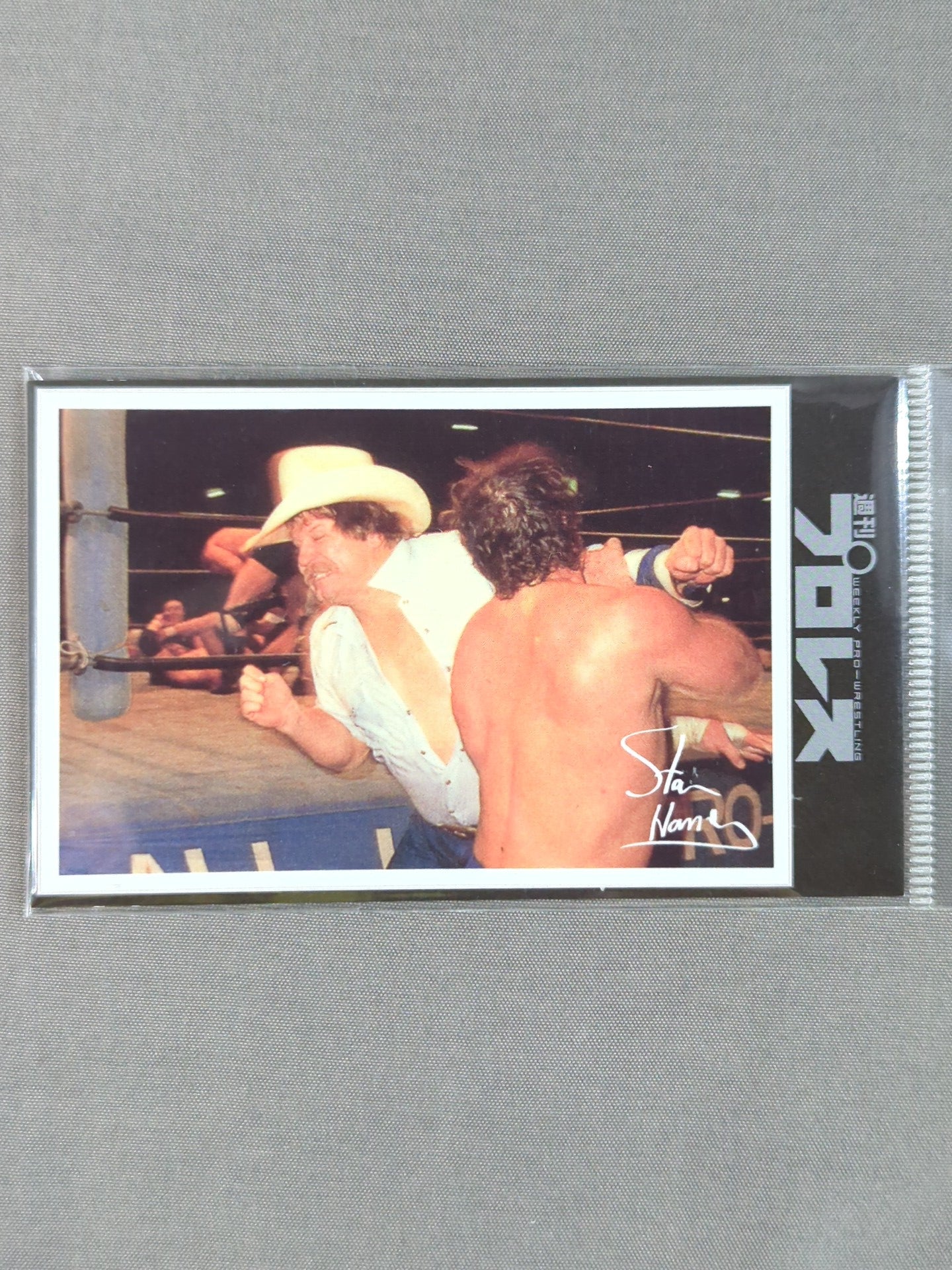 スタン・ハンセン×週刊プロレス ステッカー