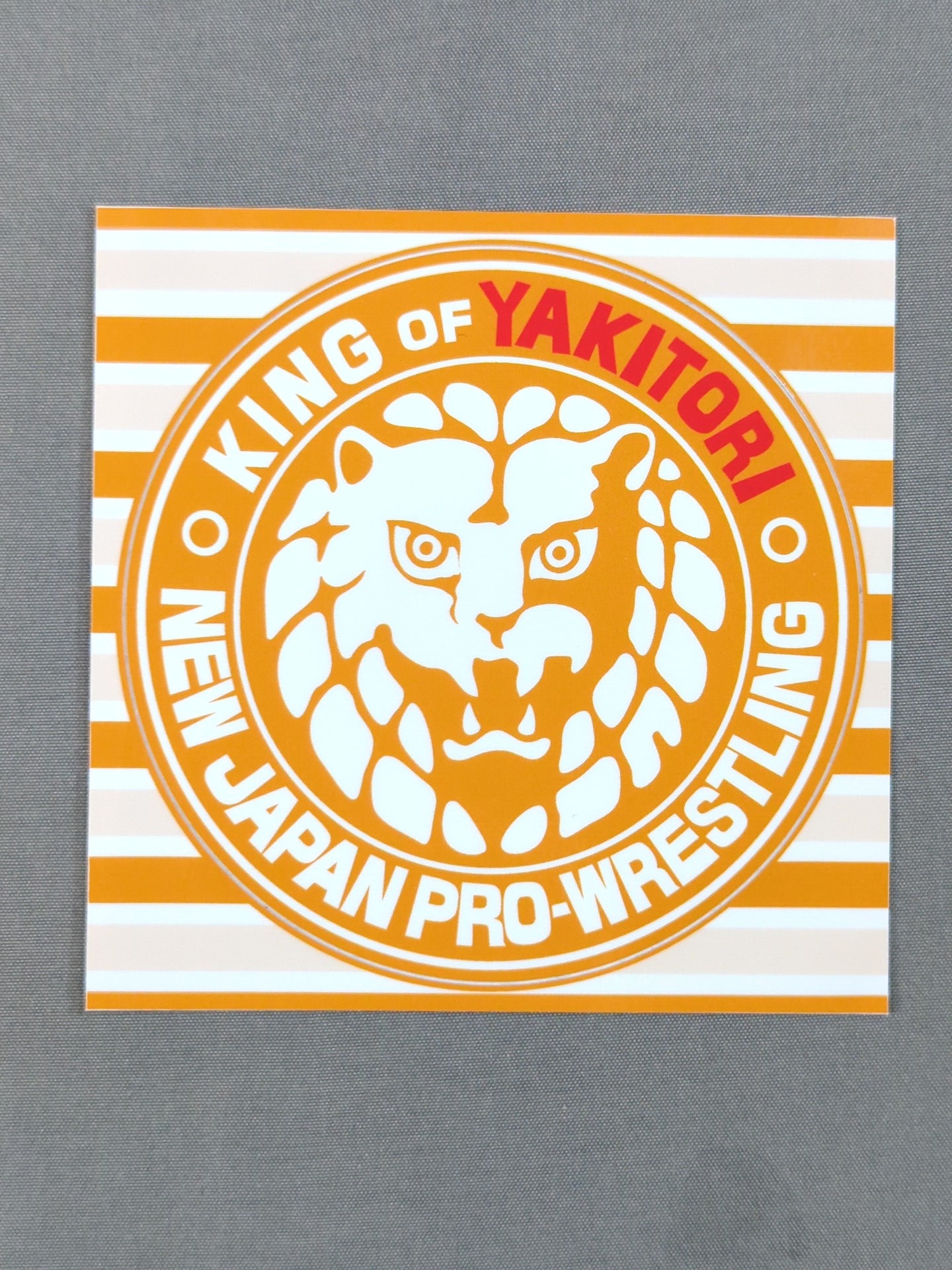Lion Mark  "YAKITORI" sticker