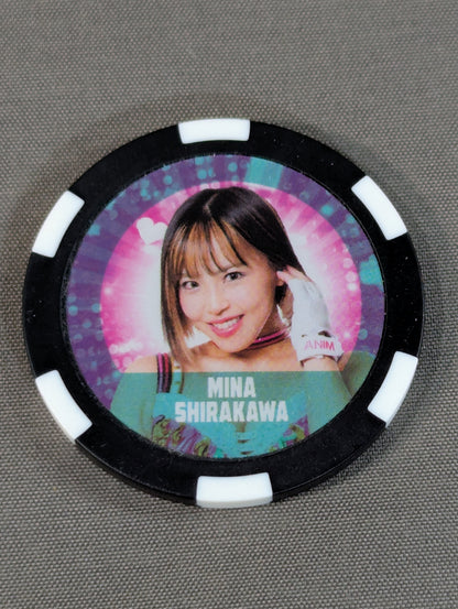 Mina Shirakawa Stardom Random Casino Coins