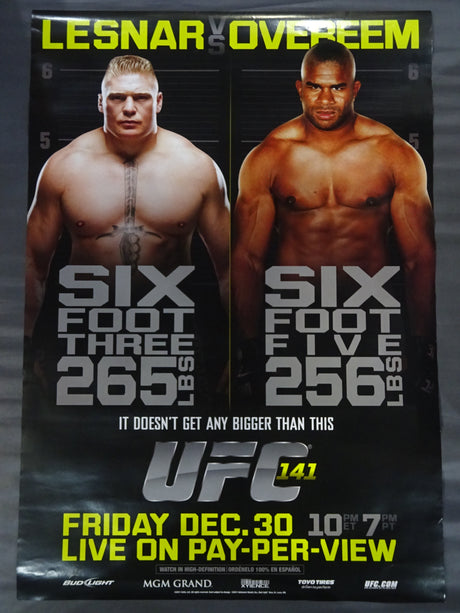 UFC 141 LESNAR vs OVEREEM