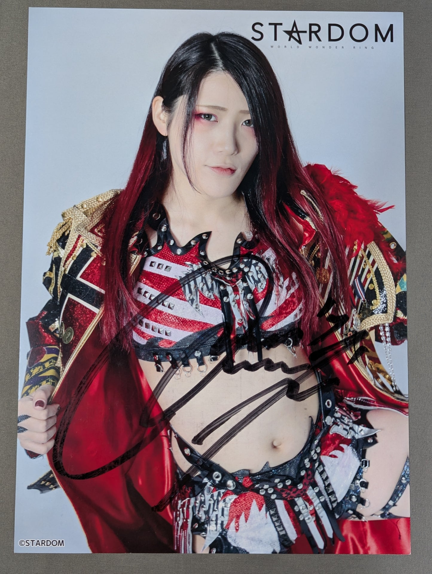 Utami Hayashishita  hand signed autograph  Starda Mu Pro-Photo (A-1)