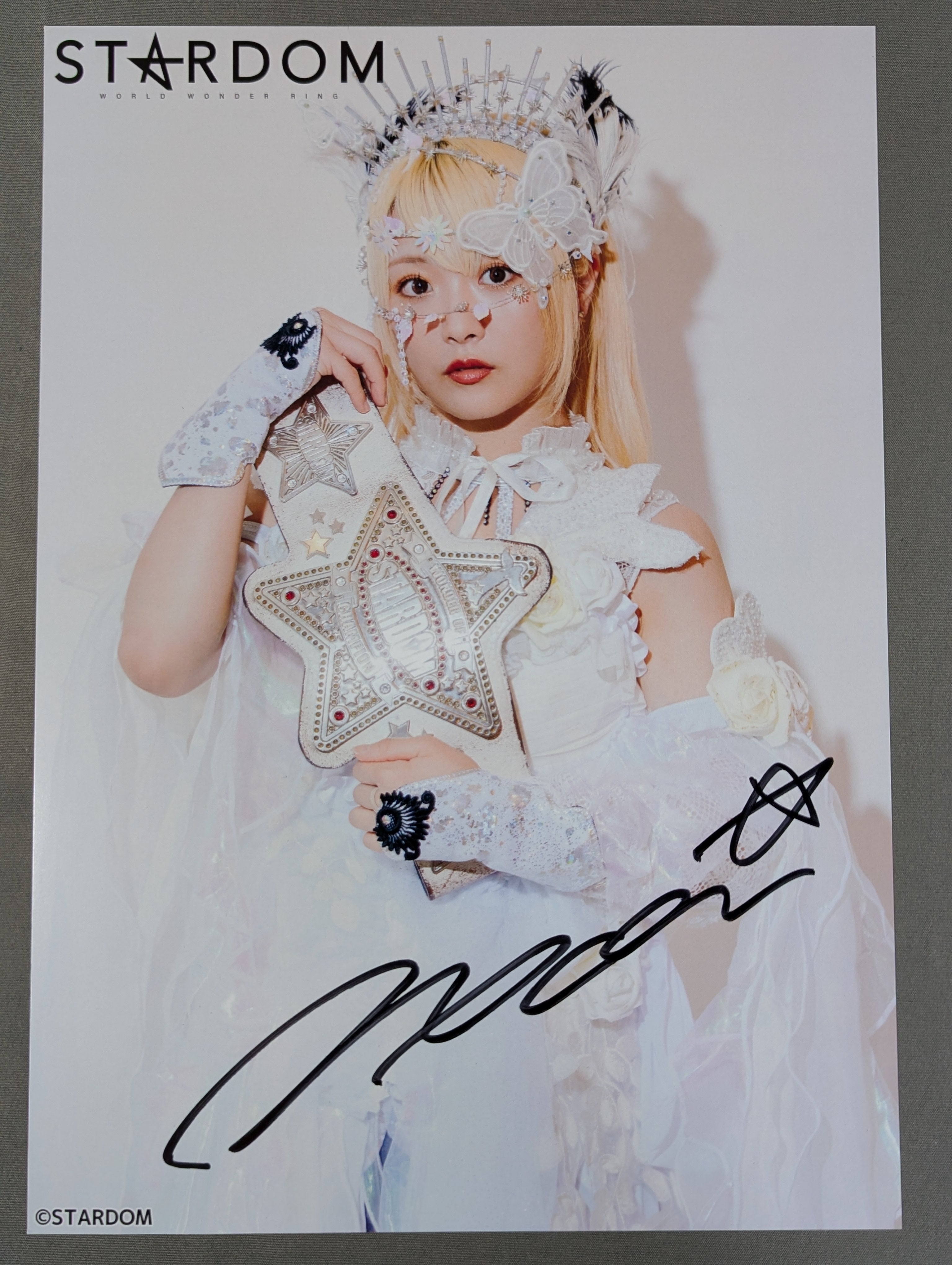 WHITE JAM　直筆サイン入りポスター・入手困難非売品ポスター なつぽい 直筆サイン入り スターダムポートレート(S-6) – 闘道館