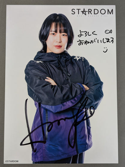★ Pre-debut ver★ HANAKO hand signed autograph Stardom Pro-Photo 