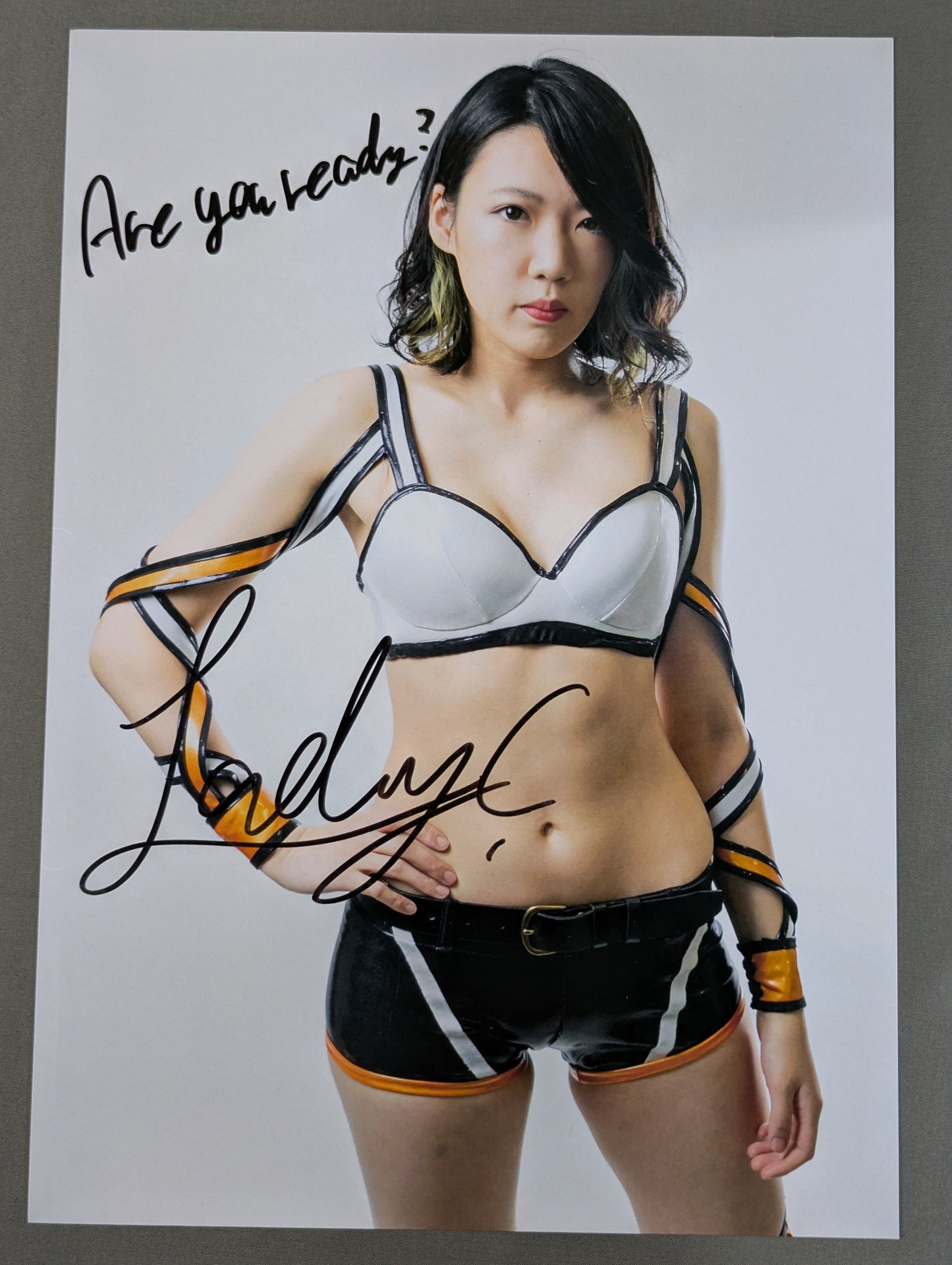 Lady C  hand signed autograph  Starda Mu Pro-Photo (G-6)