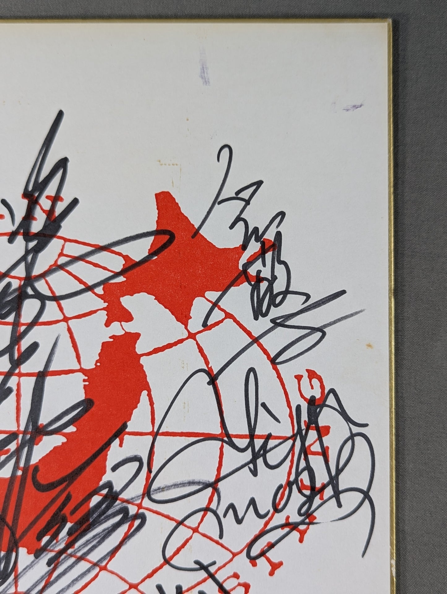 ★80年代の全日本プロレス★ 10選手 寄せ書き