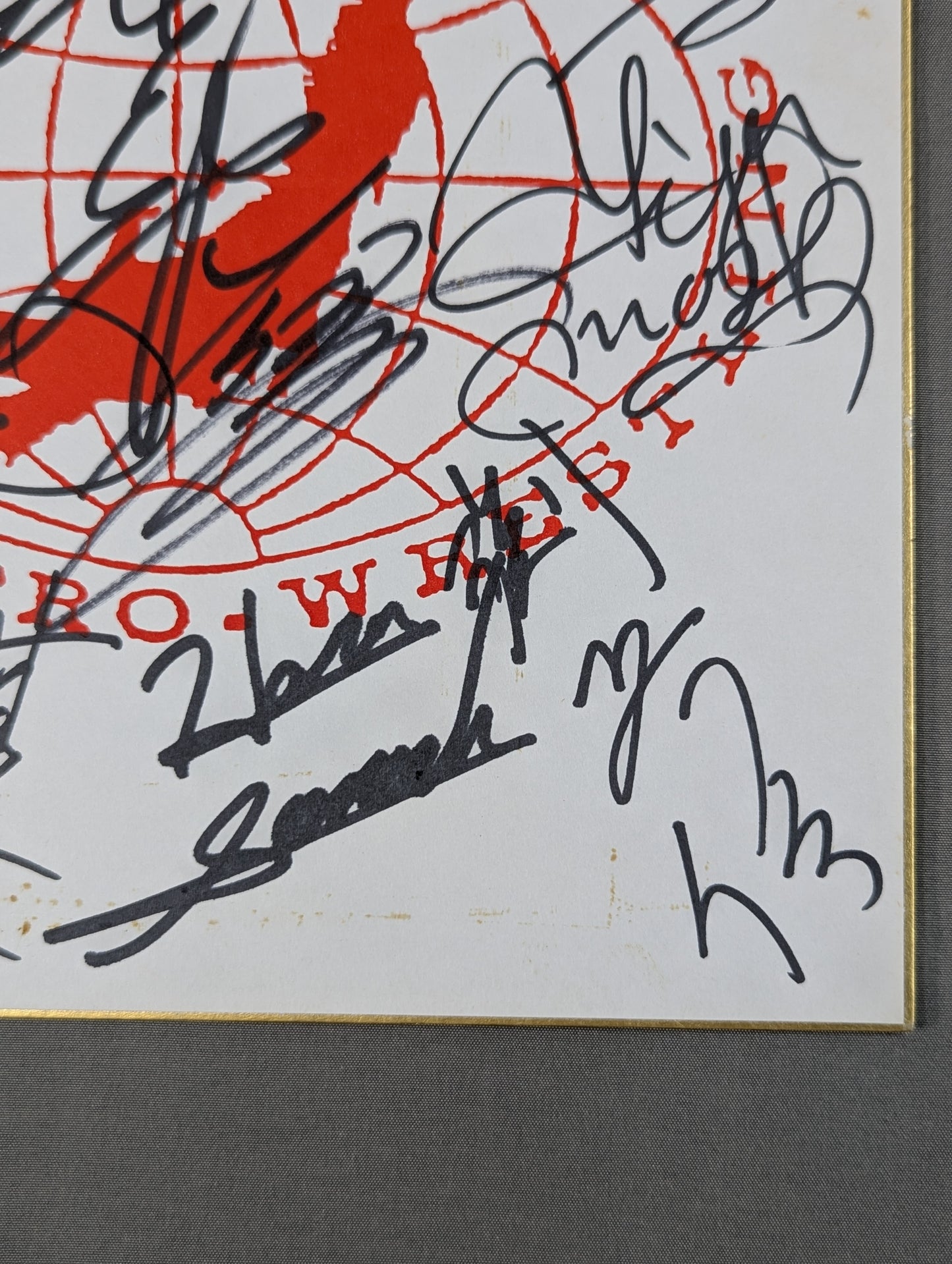 ★80年代の全日本プロレス★ 10選手 寄せ書き
