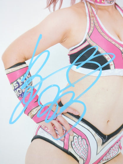 Mina Shirakawa  hand signed autograph  Starda Mu Pro-Photo (M-3)