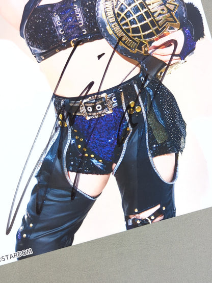 スターライト・キッド 直筆サイン入り スターダムポートレート(H-8)
