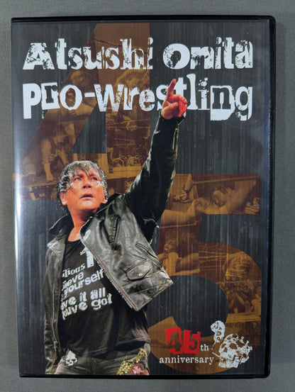 ★ Atsushi Onita Debut 45th Anniversary DVD Atsushi★ Onita 45th anniversary