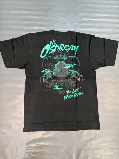 Will Ospreay  "THE LAST WORLD BEATER" T-shirt (one-point logo)