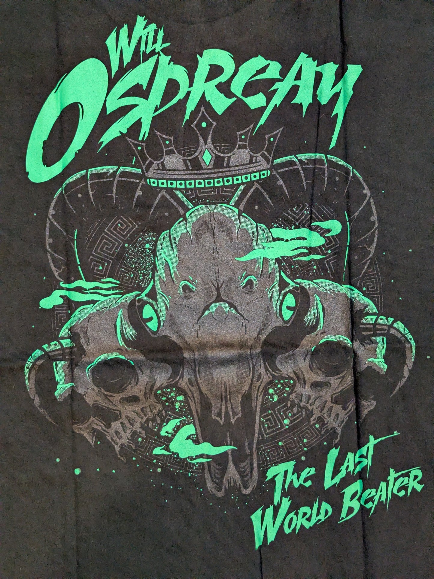 Will Ospreay  "THE LAST WORLD BEATER" T-shirt (one-point logo)
