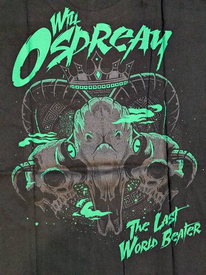 Will Ospreay  "THE LAST WORLD BEATER" T-shirt (one-point logo)