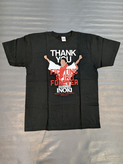 アントニオ猪木「MEMORIAL CEREMONY」Tシャツ(SMILE)