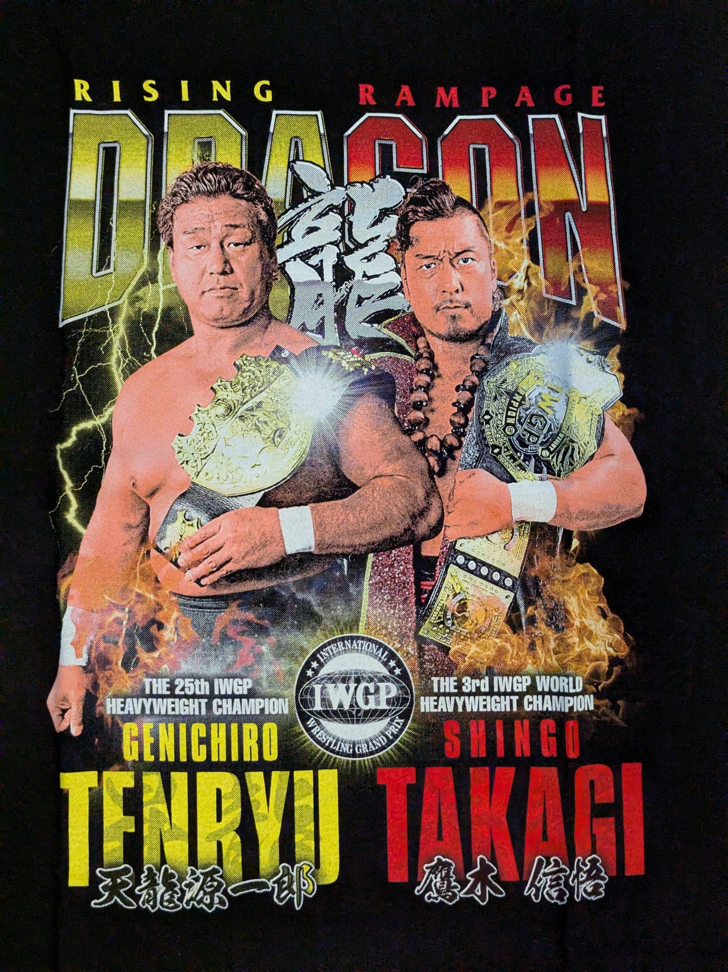 天龍源一郎＆鷹木信悟 コラボTシャツ