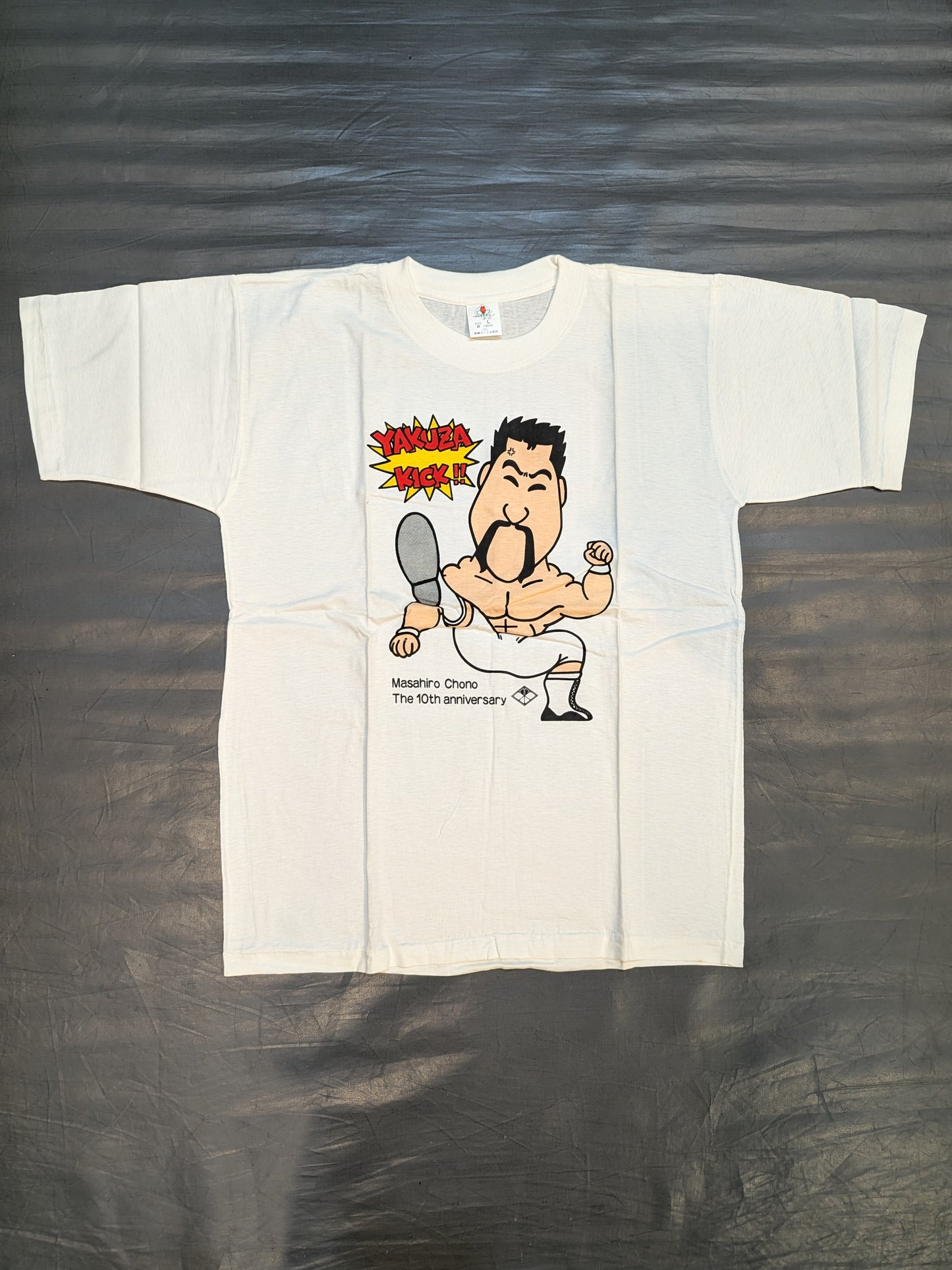 蝶野正洋「YAKUZA KICK!!」イラストTシャツ