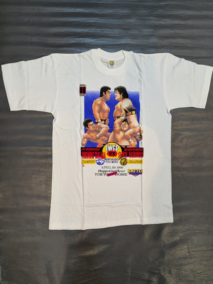 BATTLE FORMATION 96 橋本真也vs高田延彦 坂井永年氏イラストTシャツ