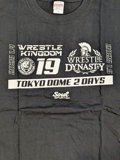WRESTLE KINGDOM 19＆WRESTLE DYNASTY 大会記念Tシャツ