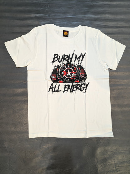 Hiroshi Tanahashi "BURN MY ALL ENERGY" T-shirt