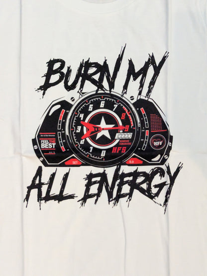 Hiroshi Tanahashi "BURN MY ALL ENERGY" T-shirt